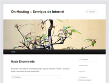 Tablet Screenshot of on-hosting.com.br